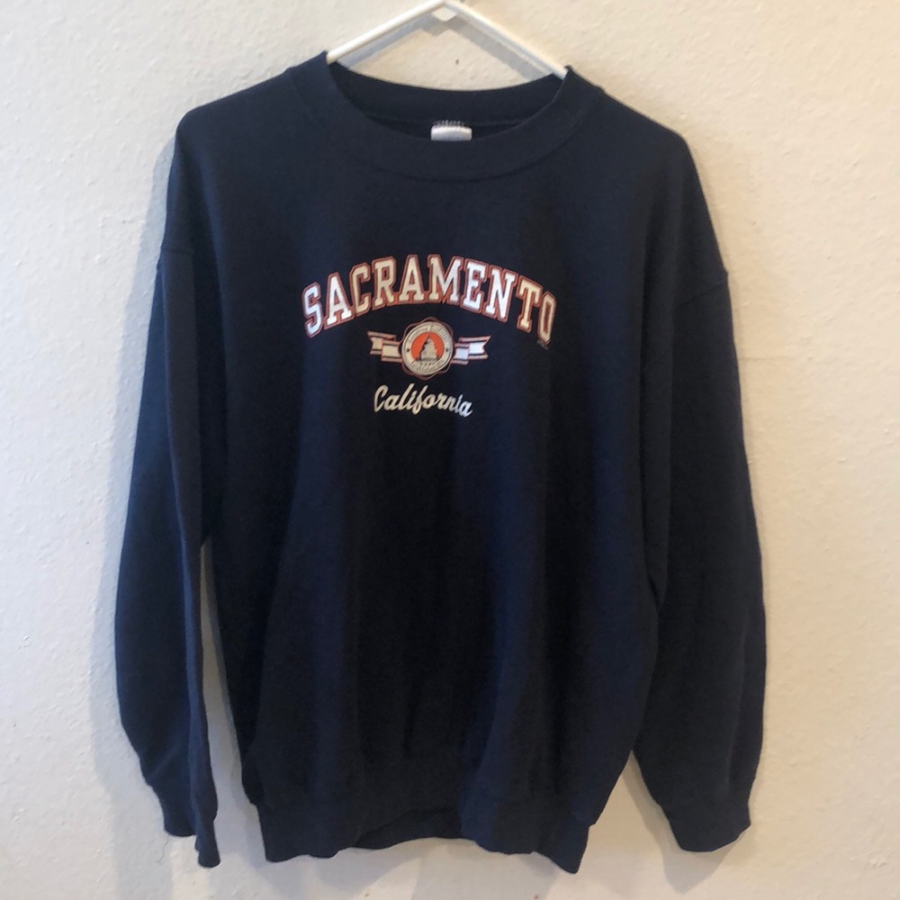 Vintage Sacramento California crewneck sweater